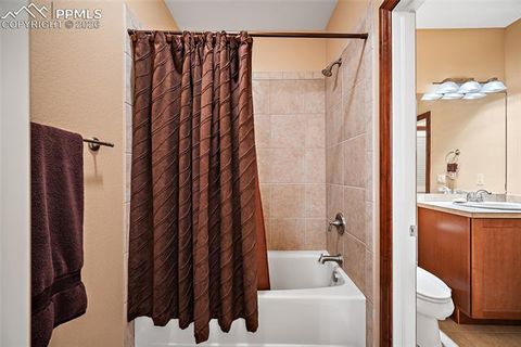 Tiny photo for 5817 Canyon Reserve Heights, Colorado Springs, CO 80919 (MLS # 9200420)