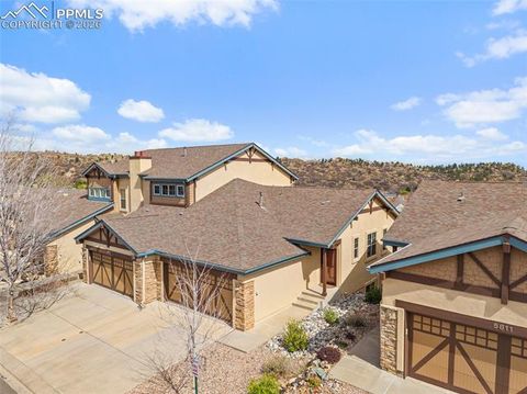 Tiny photo for 5817 Canyon Reserve Heights, Colorado Springs, CO 80919 (MLS # 9200420)