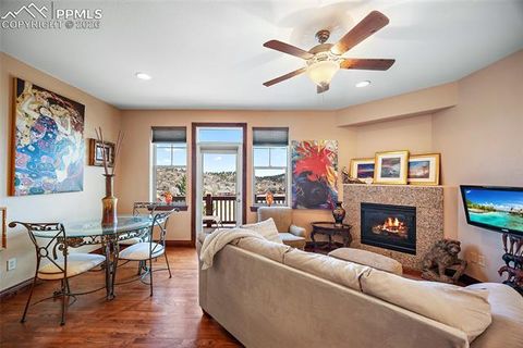 Tiny photo for 5817 Canyon Reserve Heights, Colorado Springs, CO 80919 (MLS # 9200420)