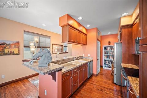 Tiny photo for 5817 Canyon Reserve Heights, Colorado Springs, CO 80919 (MLS # 9200420)