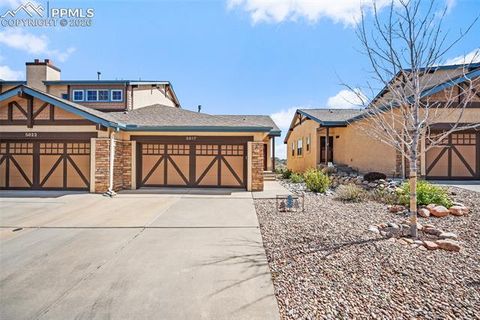 Tiny photo for 5817 Canyon Reserve Heights, Colorado Springs, CO 80919 (MLS # 9200420)