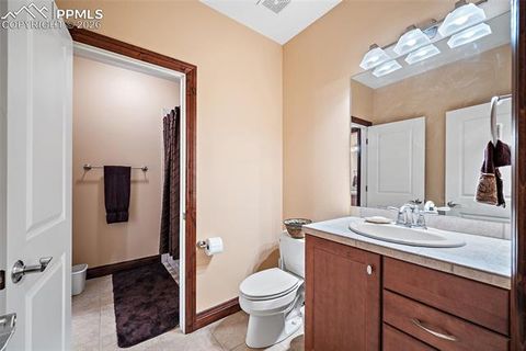 Tiny photo for 5817 Canyon Reserve Heights, Colorado Springs, CO 80919 (MLS # 9200420)