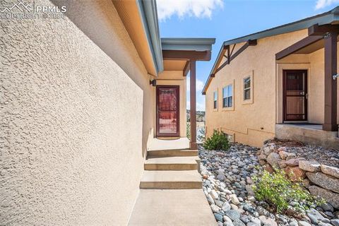 Tiny photo for 5817 Canyon Reserve Heights, Colorado Springs, CO 80919 (MLS # 9200420)