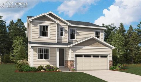 Photo of 9342 Golden Buffs Drive, Colorado Springs, CO 80925 (MLS # 8679358)