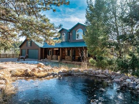 Photo of 528 Mohawk Heights, Florissant, CO 80816 (MLS # 8220457)