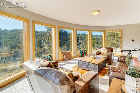Tiny photo for 528 Mohawk Heights, Florissant, CO 80816 (MLS # 8220457)