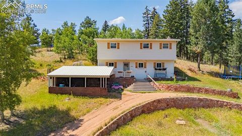 Tiny photo for 1030 Woodland Avenue, Woodland Park, CO 80863 (MLS # 7087065)
