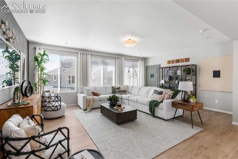 Tiny photo for 9373 Twin Sisters Drive, Colorado Springs, CO 80927 (MLS # 5697115)