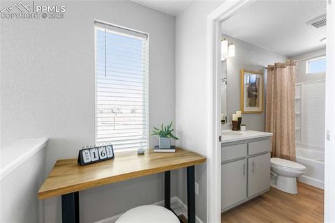 Tiny photo for 9373 Twin Sisters Drive, Colorado Springs, CO 80927 (MLS # 5697115)