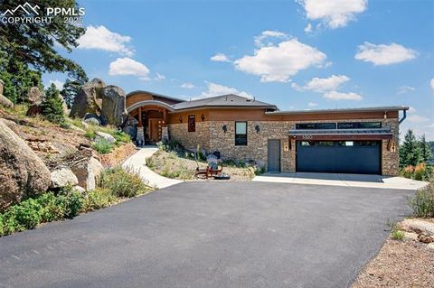 Photo of 5320 Lost Cabin Road, Manitou Springs, CO 80829 (MLS # 1776555)