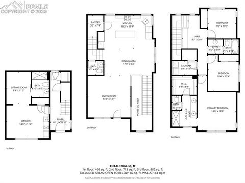Tiny photo for 3491 Sobo View, Colorado Springs, CO 80907 (MLS # 2337270)