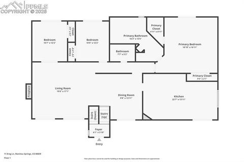 Tiny photo for 11 Kreg Lane, Manitou Springs, CO 80829 (MLS # 2819193)