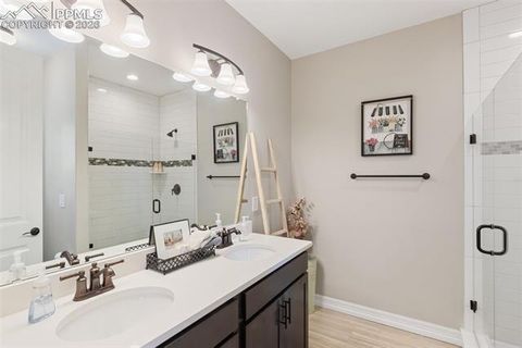 Tiny photo for 5318 Rocking Tree Grove, Colorado Springs, CO 80906 (MLS # 9822521)