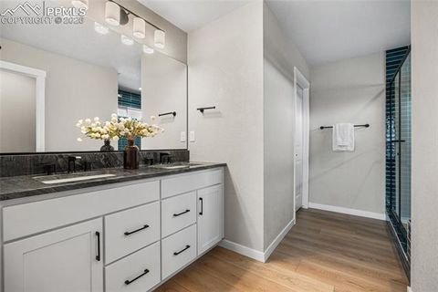 Tiny photo for 9373 Warrick Street, Colorado Springs, CO 80924 (MLS # 1916392)