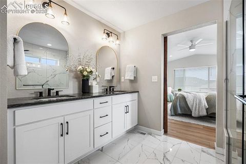 Tiny photo for 9373 Warrick Street, Colorado Springs, CO 80924 (MLS # 1916392)