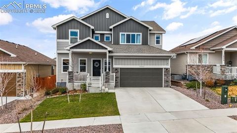 Photo of 10562 Rolling Peaks Drive, Peyton, CO 80831 (MLS # 1718162)