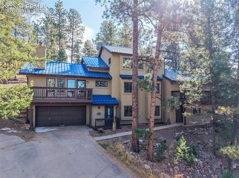 Photo of 1043 Kings Crown Road, Woodland Park, CO 80863 (MLS # 5213645)