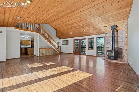 Tiny photo for 1043 Kings Crown Road, Woodland Park, CO 80863 (MLS # 5213645)