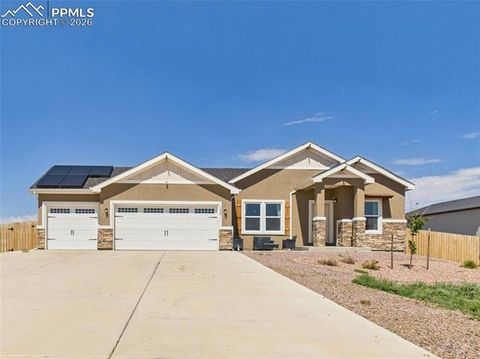 Photo of 1437 N Chuckwagon Lane, Pueblo West, CO 81007 (MLS # 5281222)