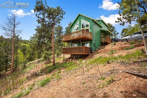 Tiny photo for 80 Potlatch Trail, Woodland Park, CO 80863 (MLS # 7894777)