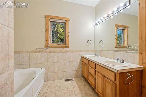 Tiny photo for 145 Elk Grove Lane, Woodland Park, CO 80863 (MLS # 5929222)