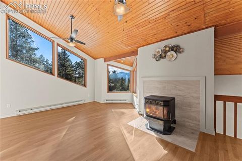 Tiny photo for 192 Ridge Drive, Woodland Park, CO 80863 (MLS # 7127385)