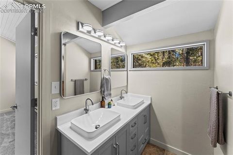 Tiny photo for 192 Ridge Drive, Woodland Park, CO 80863 (MLS # 7127385)