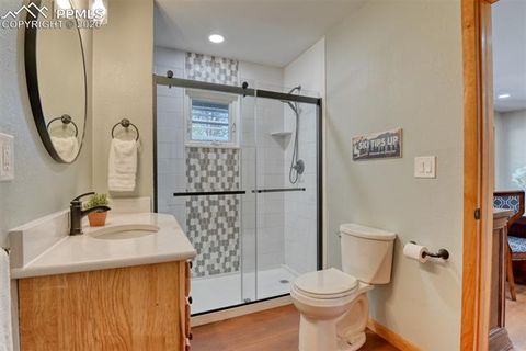 Tiny photo for 8480 Lakeview Drive, Colorado Springs, CO 80908 (MLS # 2401017)