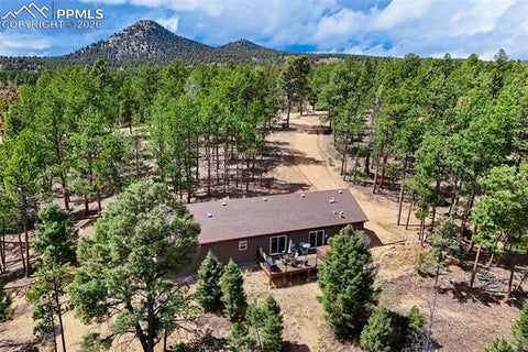 Tiny photo for 858 Fossil Creek Road, Florissant, CO 80816 (MLS # 4891967)