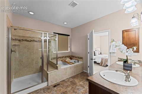 Tiny photo for 6167 Leon Young Drive, Colorado Springs, CO 80924 (MLS # 9806887)