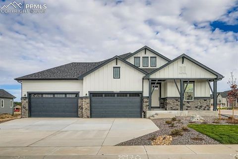 Photo of 8970 Elk Antler Lane, Colorado Springs, CO 80908 (MLS # 4846387)