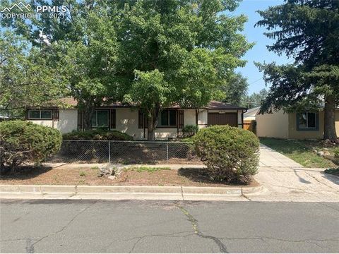 Photo of 2215 Bonfoy Avenue, Colorado Springs, CO 80909 (MLS # R13971366)