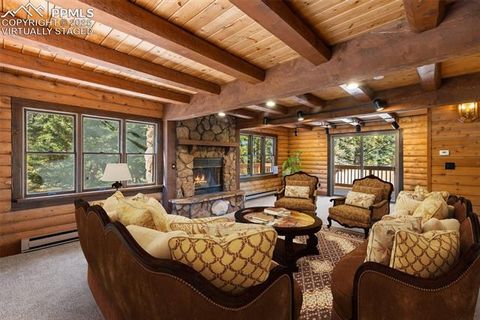 Tiny photo for 457 Stonehenge Drive, Florissant, CO 80816 (MLS # 8829312)