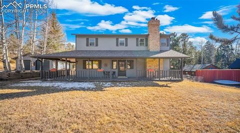 Photo of 721 Sunnywood Place, Woodland Park, CO 80863 (MLS # 5770103)