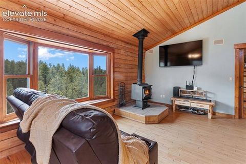 Tiny photo for 918 Douglas Fir Drive, Woodland Park, CO 80863 (MLS # 3677898)