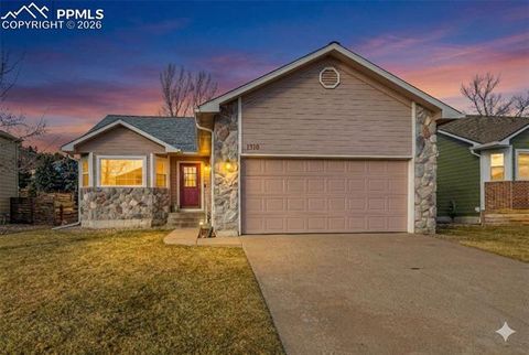 Photo of 1310 Bison Ridge Drive, Colorado Springs, CO 80919 (MLS # 6077612)