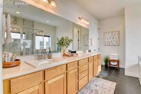 Tiny photo for 10757 Foggy Bend Lane, Peyton, CO 80831 (MLS # 9070487)