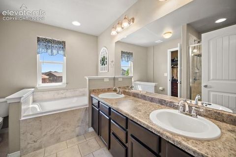 Tiny photo for 10061 Thunderbolt Trail, Colorado Springs, CO 80925 (MLS # 3372022)