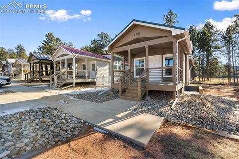 Photo of 1181 Calm Mountain Point, Woodland Park, CO 80863 (MLS # 2919010)
