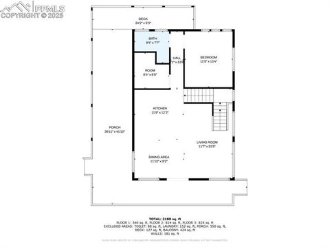 Tiny photo for 126 Saguache Drive, Florissant, CO 80816 (MLS # 3226133)