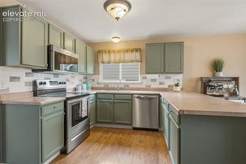 Tiny photo for 5832 Poudre Way, Colorado Springs, CO 80923 (MLS # 8061810)