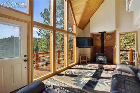 Tiny photo for 204 Kutsu Ridge Road, Florissant, CO 80816 (MLS # 1828073)