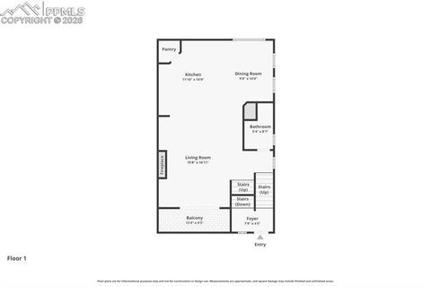 Tiny photo for 6843 LILY MOUNTAIN Lane, Colorado Springs, CO 80923 (MLS # 6950332)