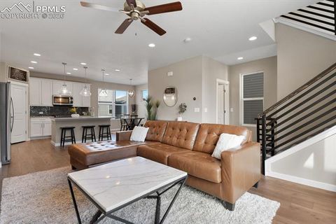 Tiny photo for 6843 LILY MOUNTAIN Lane, Colorado Springs, CO 80923 (MLS # 6950332)