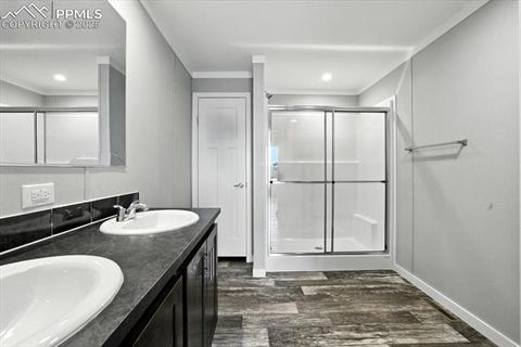 Tiny photo for 23630 Wheat Drive, Colorado Springs, CO 80928 (MLS # 5376946)