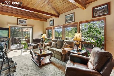 Tiny photo for 381 Saddleback Creek Drive, Florissant, CO 80816 (MLS # 1405157)