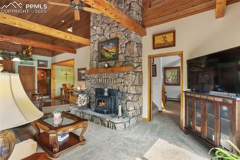 Tiny photo for 381 Saddleback Creek Drive, Florissant, CO 80816 (MLS # 1405157)