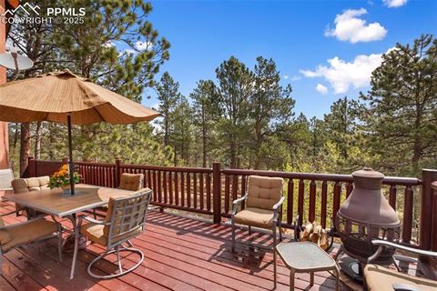 Tiny photo for 381 Saddleback Creek Drive, Florissant, CO 80816 (MLS # 1405157)
