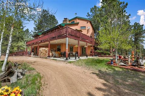 Tiny photo for 381 Saddleback Creek Drive, Florissant, CO 80816 (MLS # 1405157)