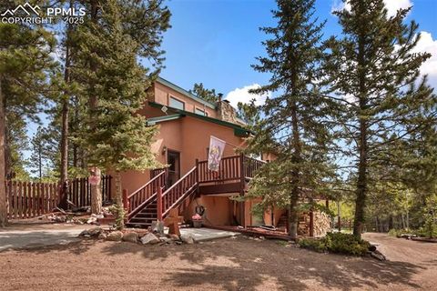 Tiny photo for 381 Saddleback Creek Drive, Florissant, CO 80816 (MLS # 1405157)
